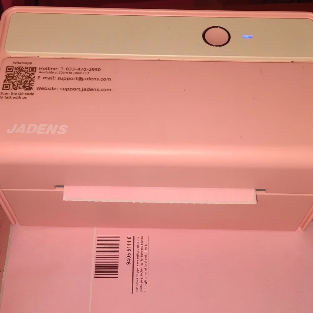 Pink Bluetooth printer - Picture 4 of 5